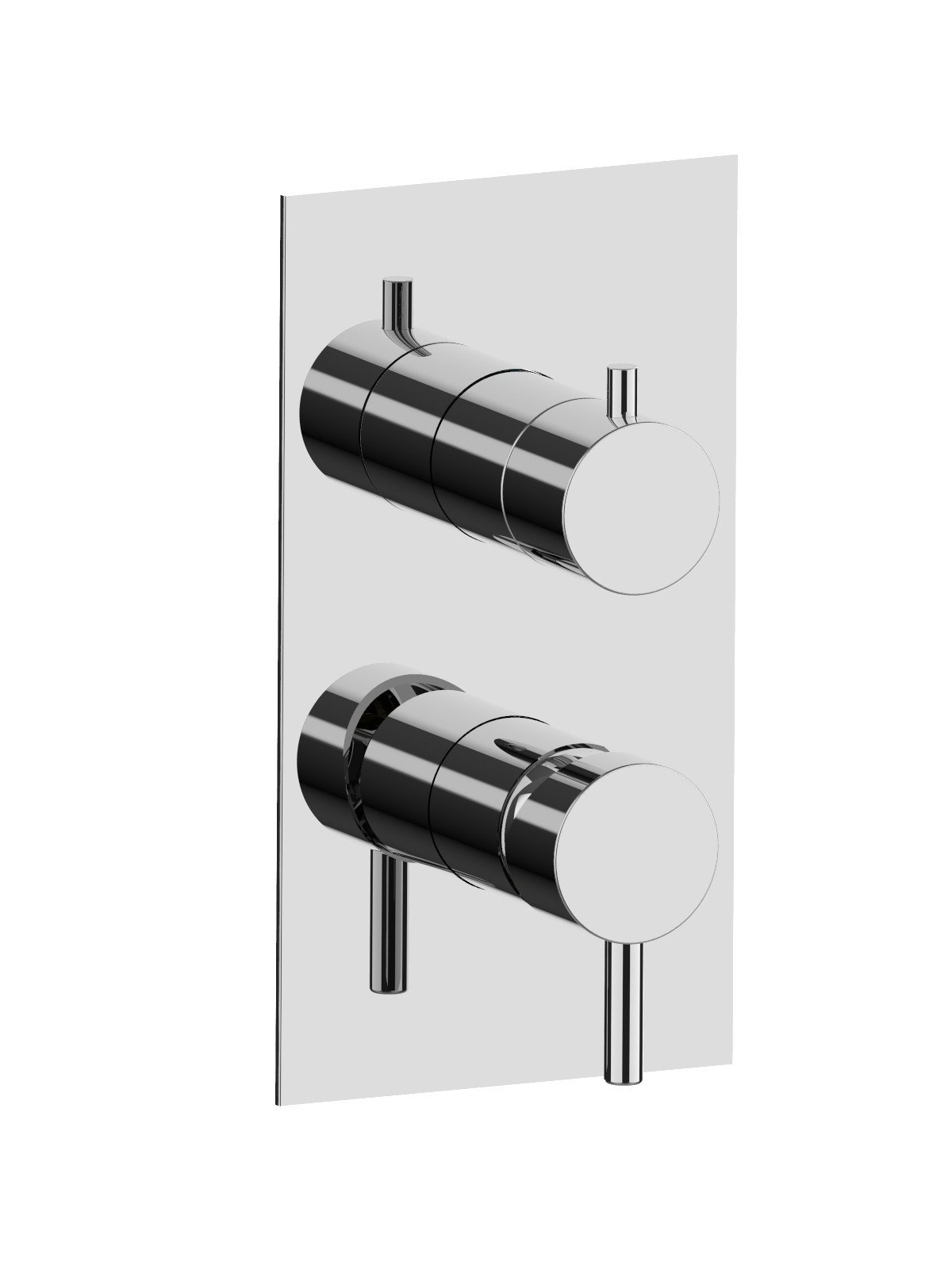 External visible components 3 way built-in mixer