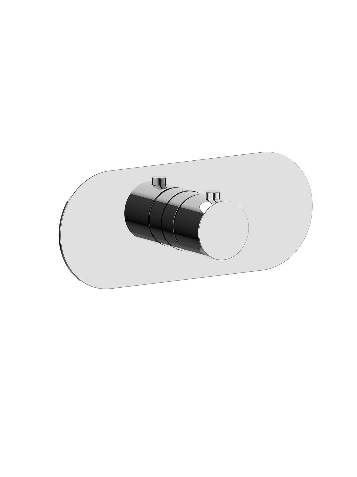 External visible components thermostatic built-in shower mixer