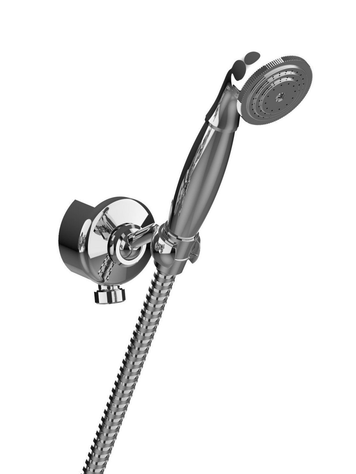 Built-in duplex handshower