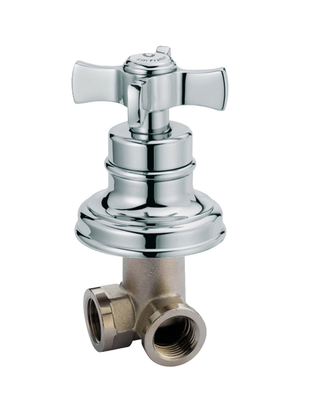 Angular valve with interchangeable seat