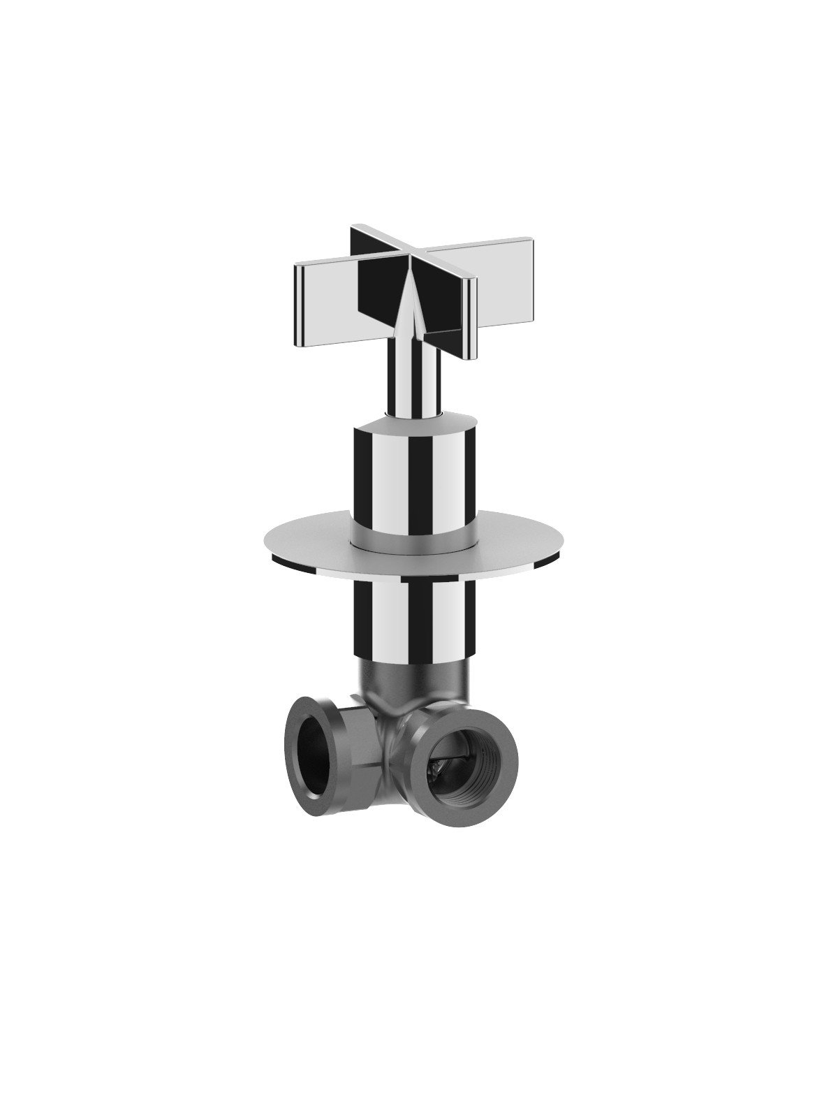 1/2p angular valve, interchangeable seat (2 pcs pack)