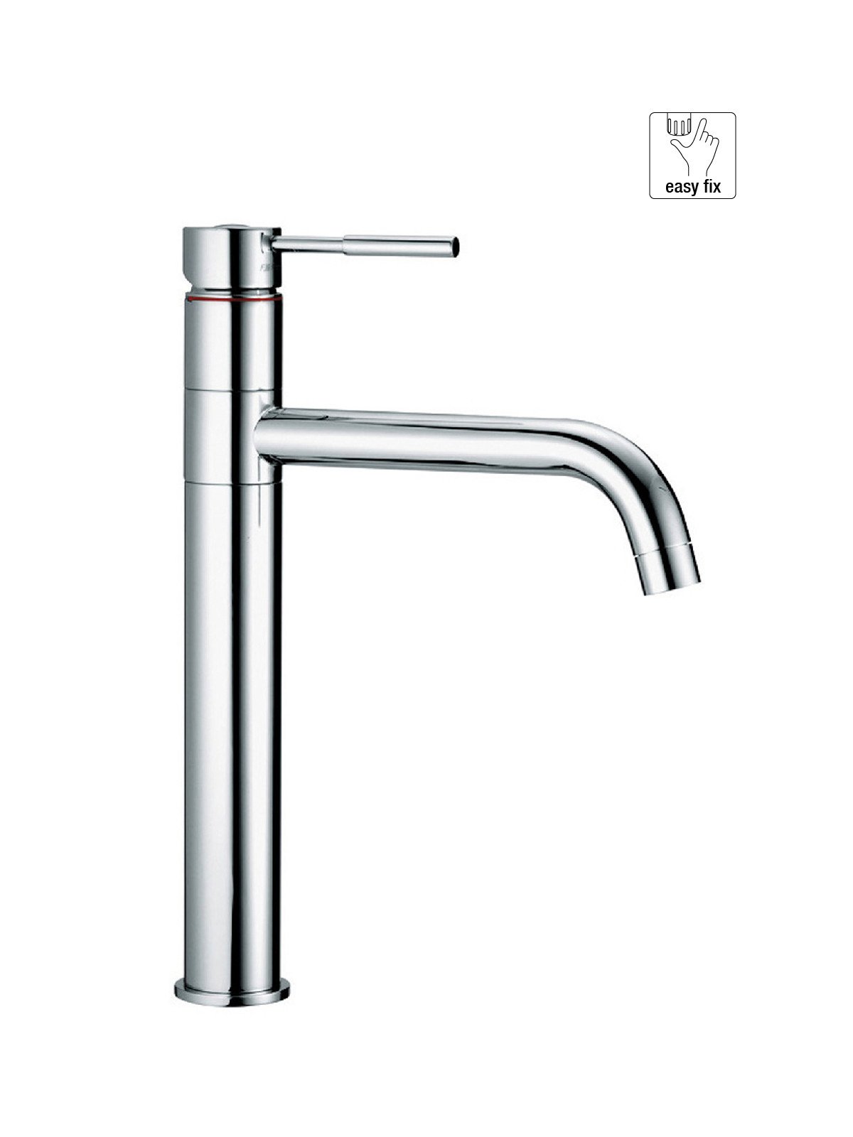 Single-lever sink mixer, swivel spout