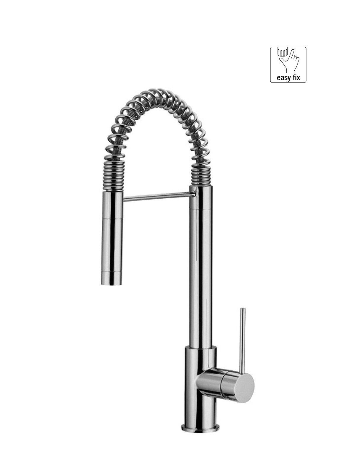 2-jet pull-out shower