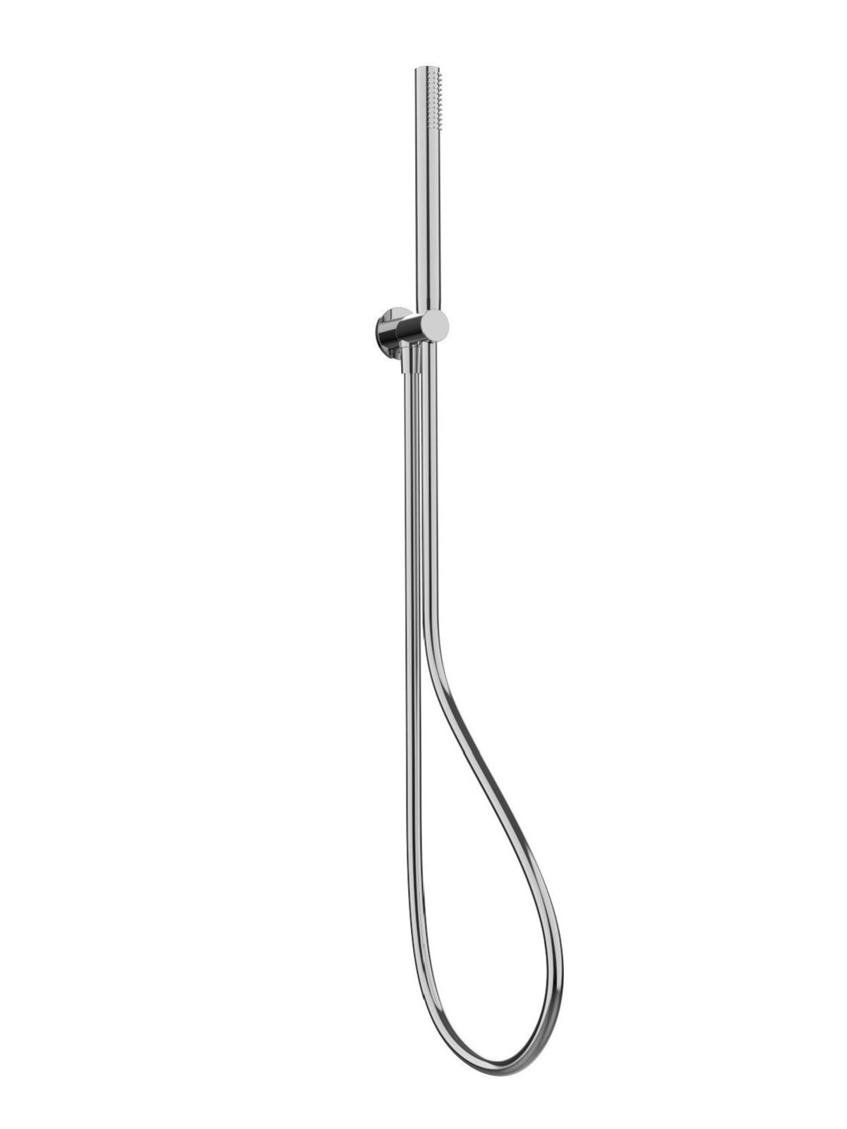 Inlet water connection with bracket flexible, handshower