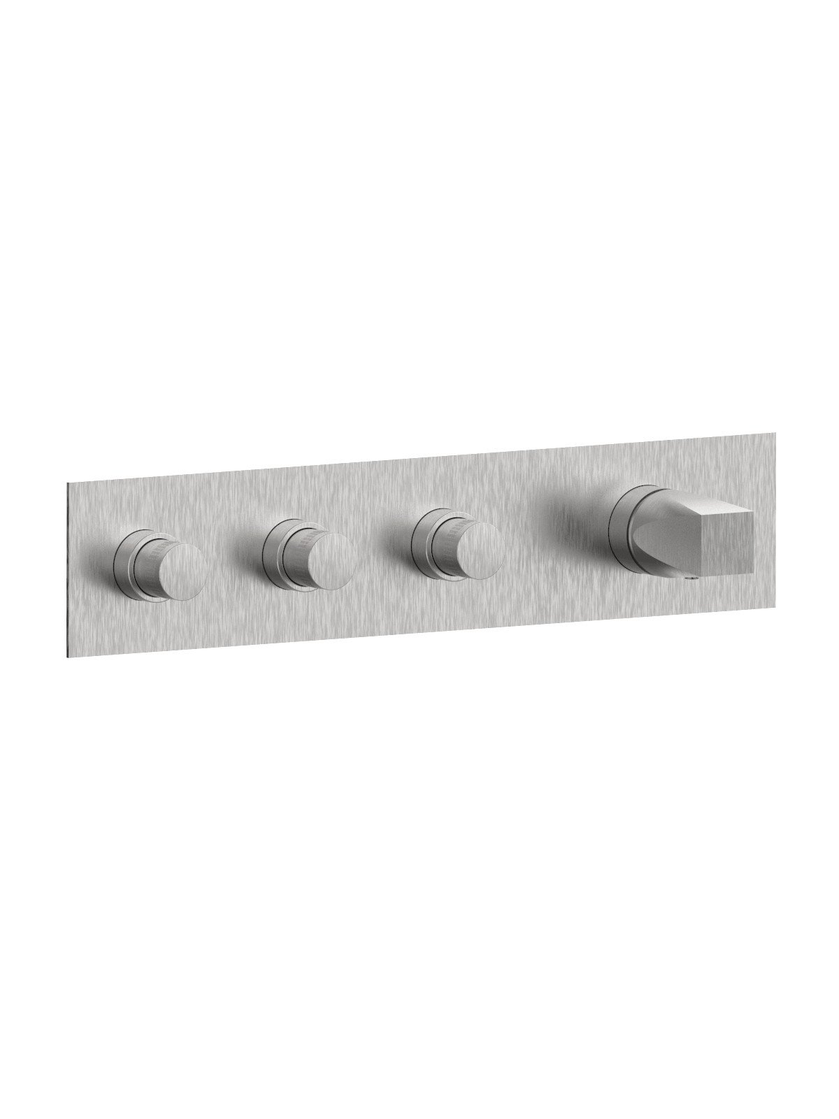 External part 3-way for mechanical built-in box push button body