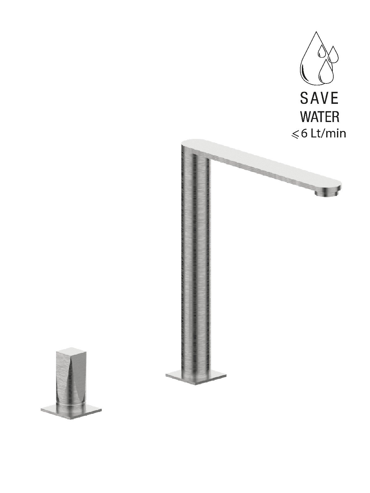 2 hole single lever washbasin mixer