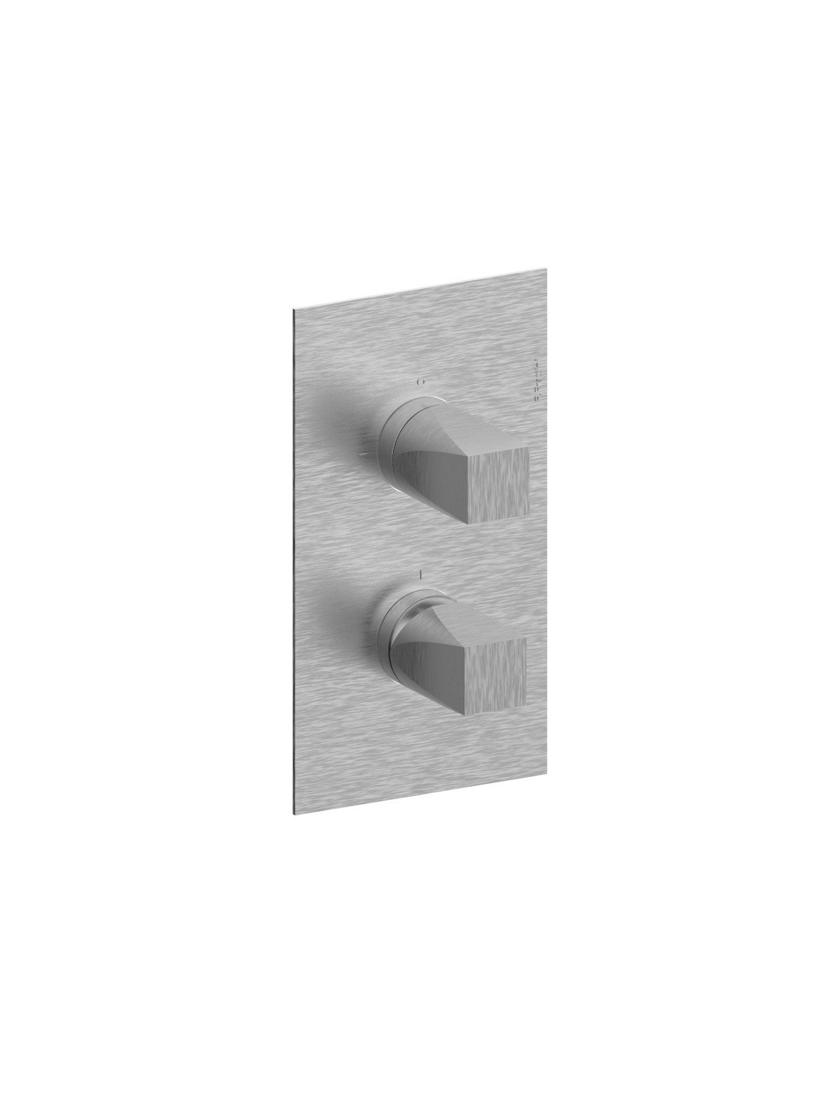 External visible components 2 way built-in mixer with ceramic di