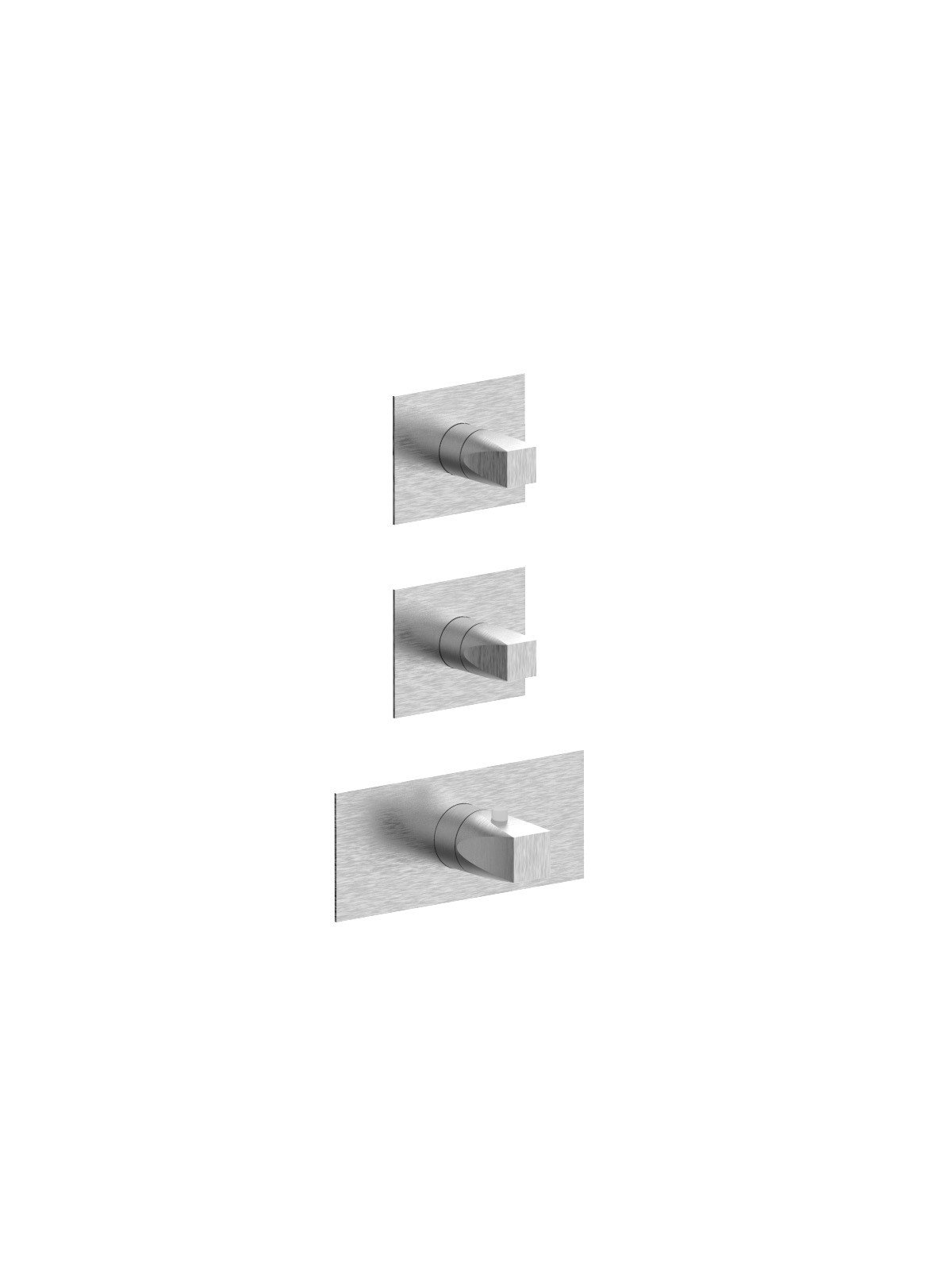 External components 2-way thermostatic built-in shower manifold