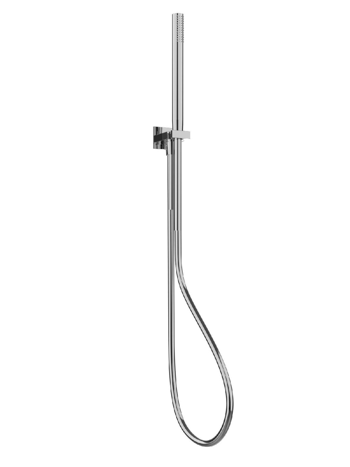 Inlet water connection and brass handshower