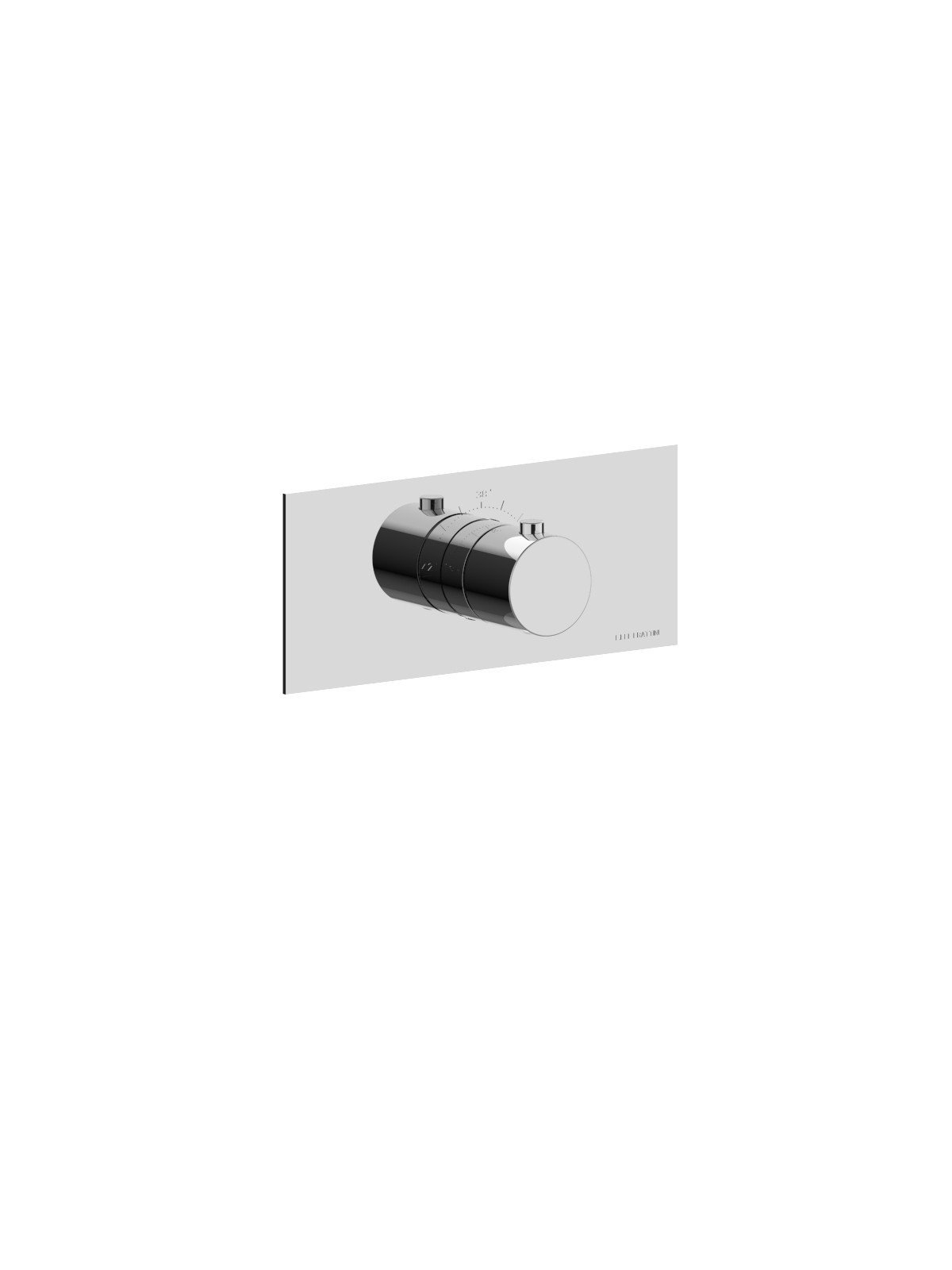 External visible components thermostatic built-in shower mixer