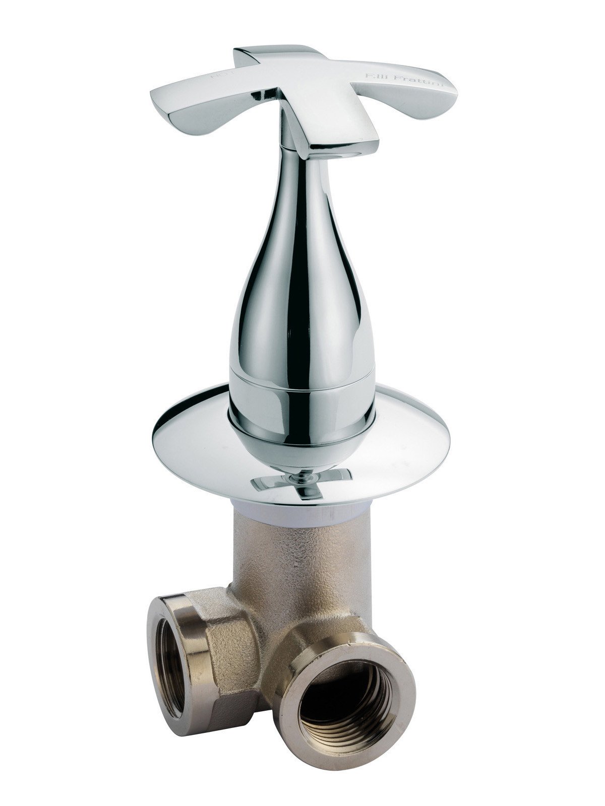 Angular valve with interchangeable seat