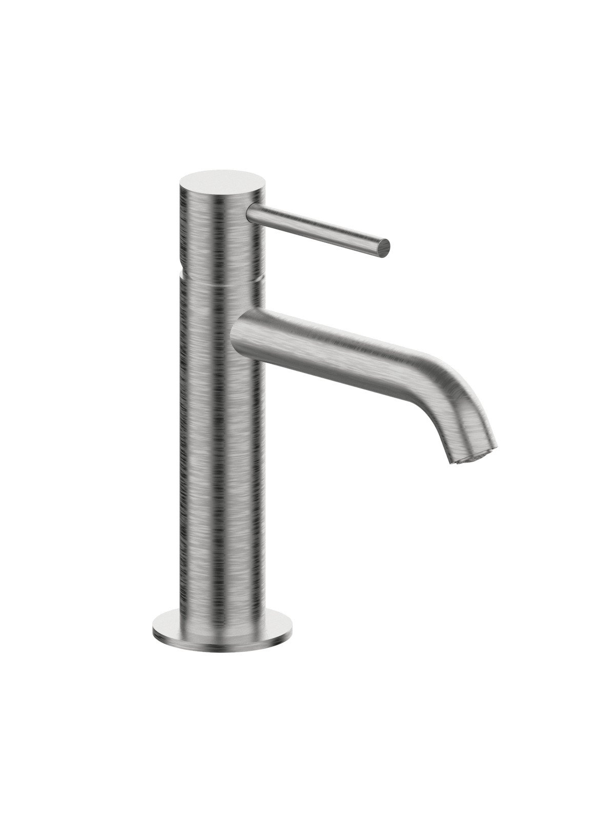 Single-lever washbasin mixer without pop-up waste