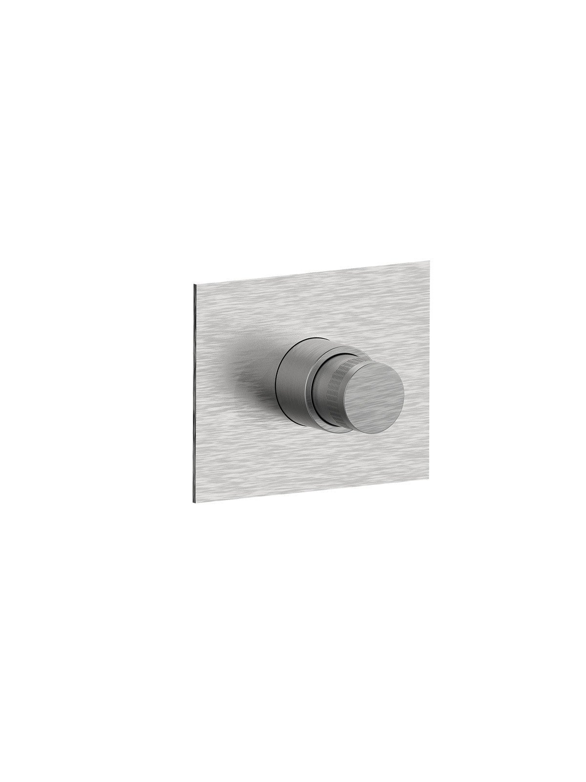 External visible components for push button stop valve with flow