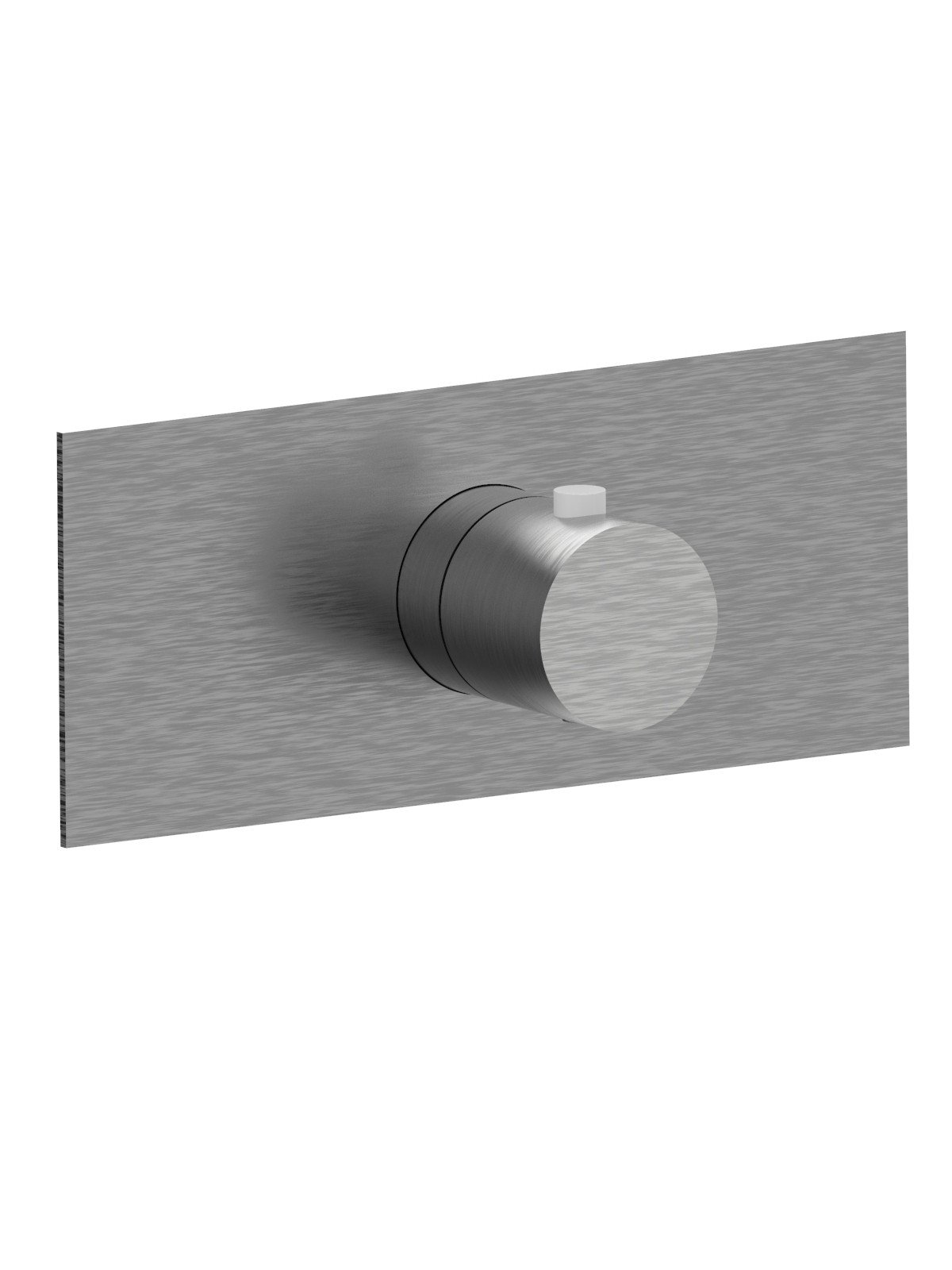 External visible components thermostatic built-in mixer