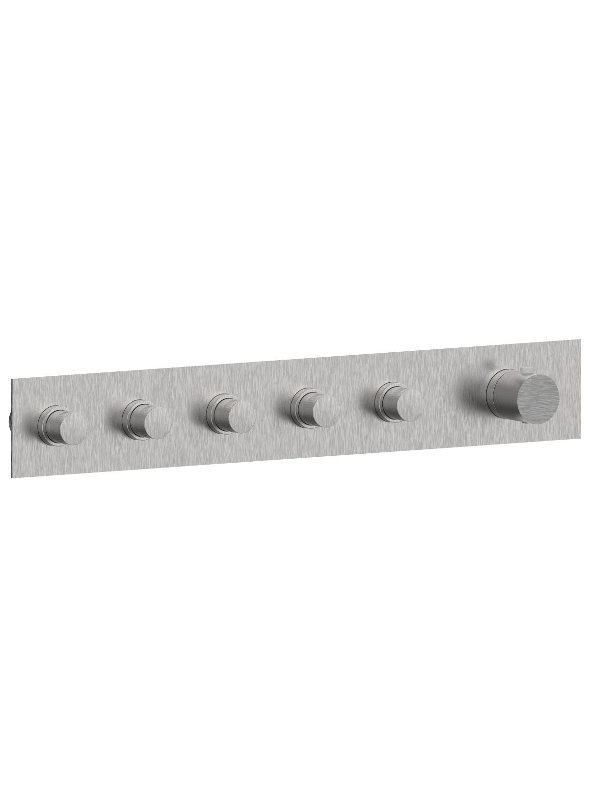External visible components 5-way thermostatic built-in mixer wi