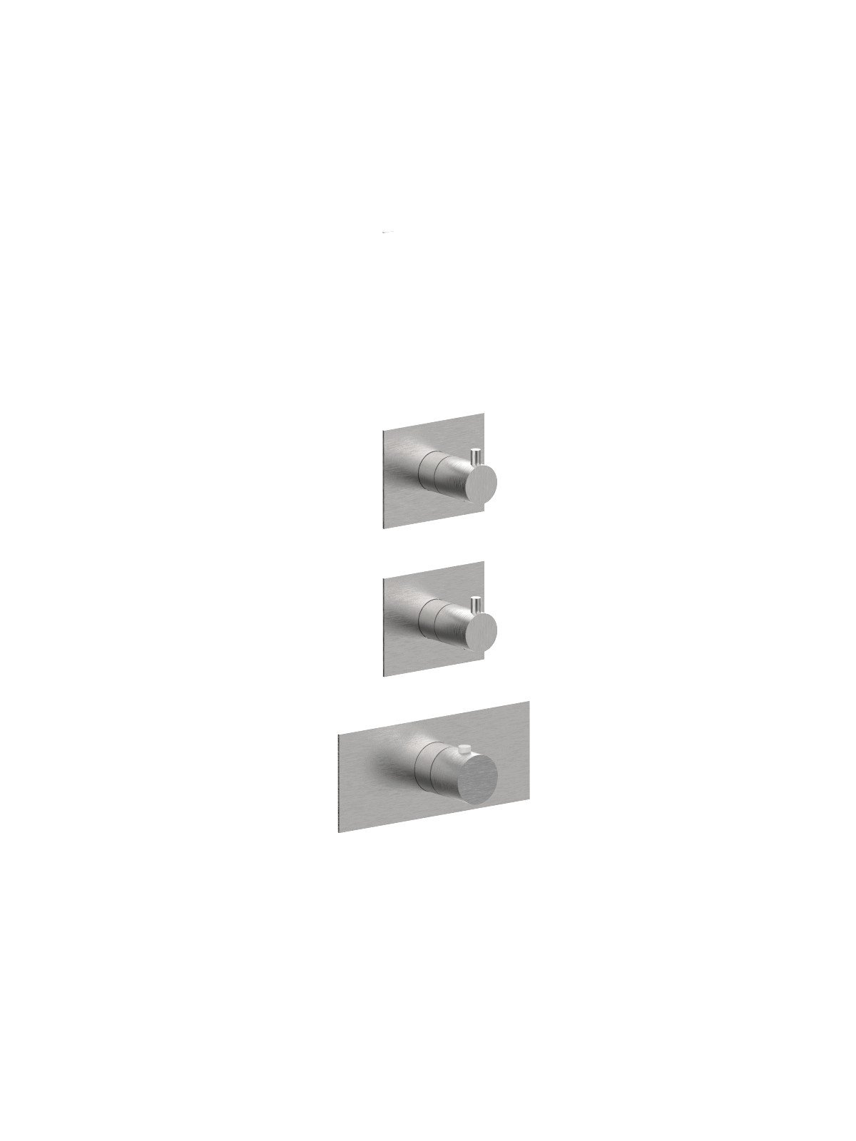 External components 2-way thermostatic built-in shower manifold