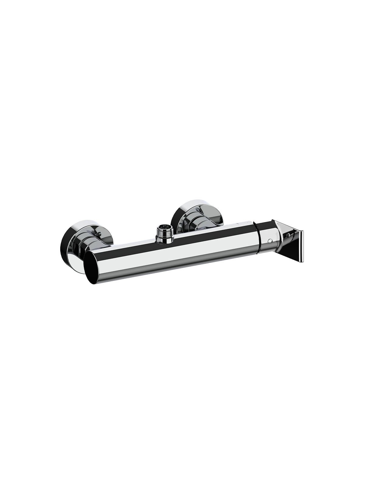 External single-lever shower mixer with 3/4p upper connection