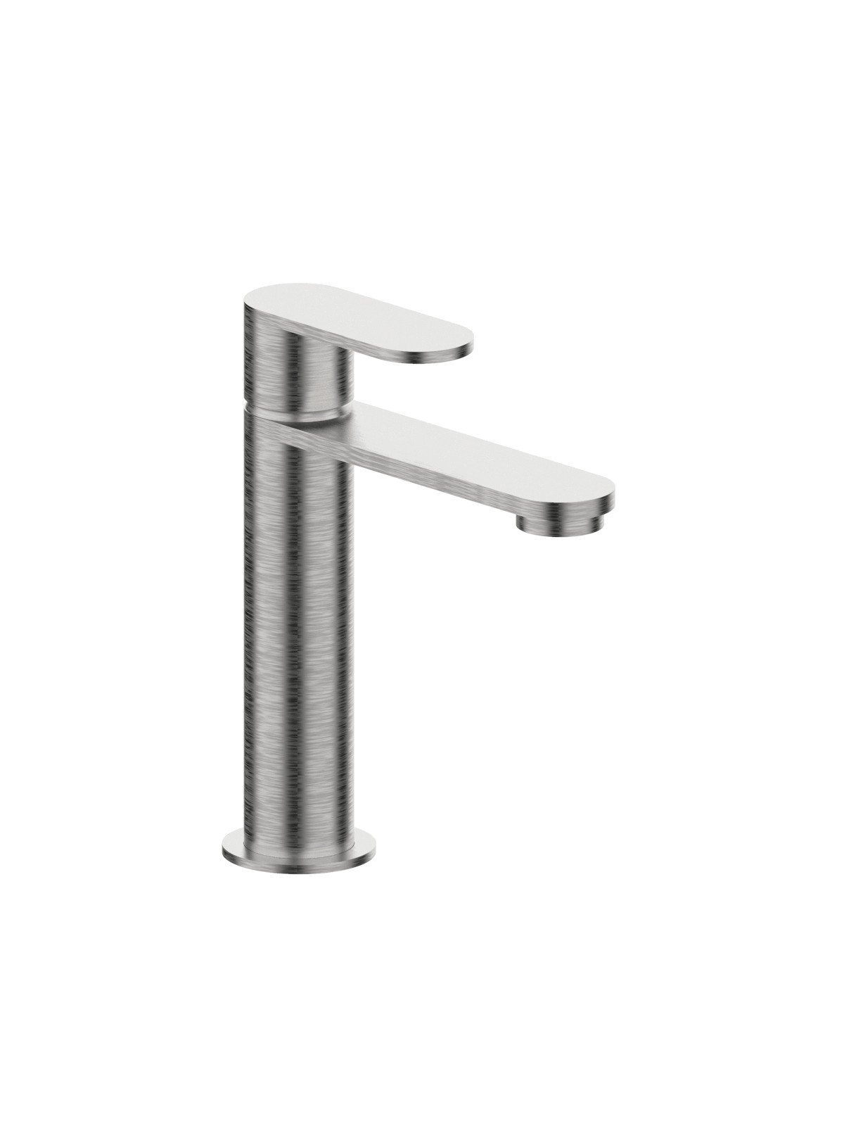 Single-lever washbasin mixer without pop-up waste