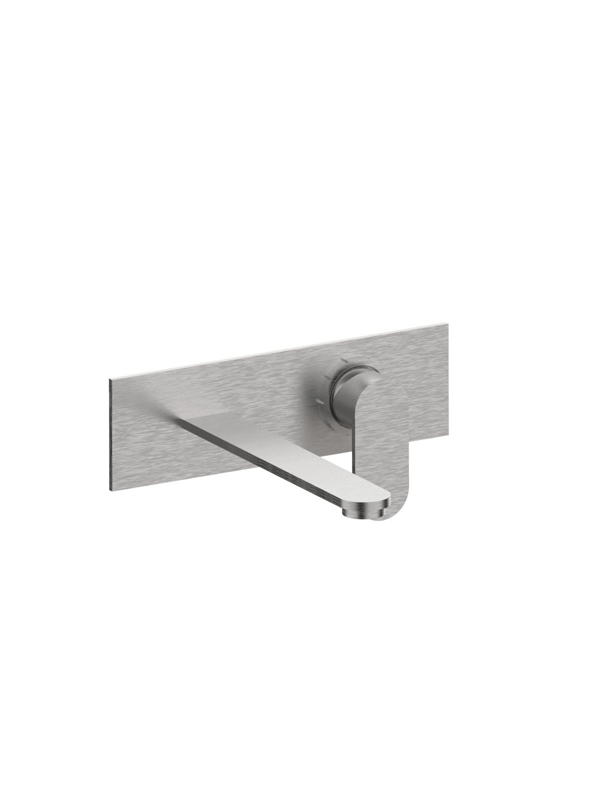 External visible components built-in washbasin mixer without pop