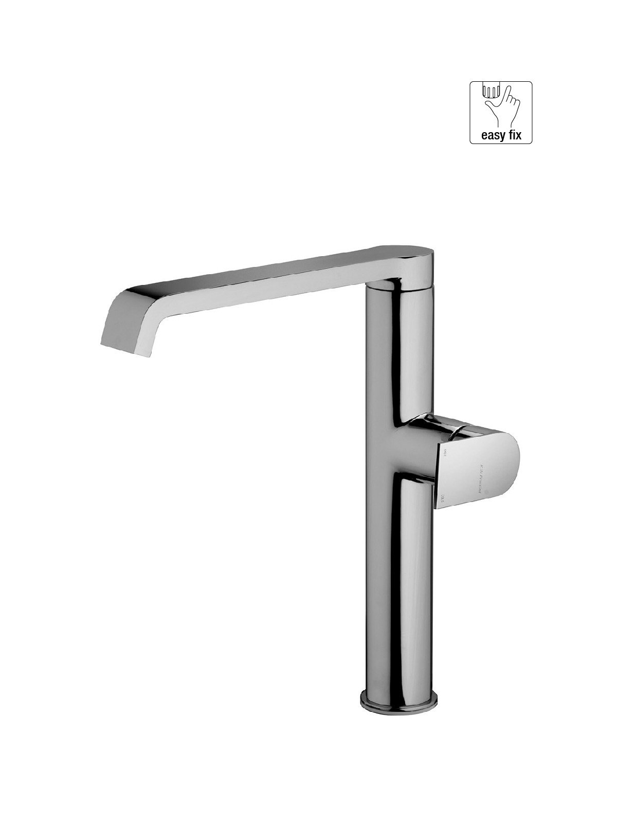 Single-lever sink mixer, swivel spout