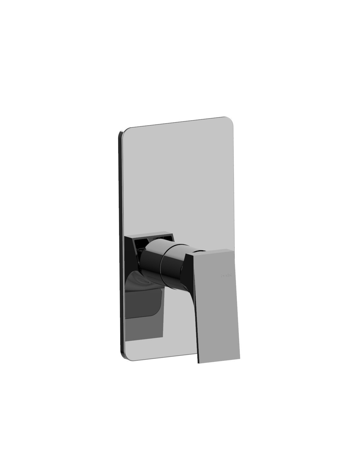 External visible components 1-way built-in mixer, ABS plate