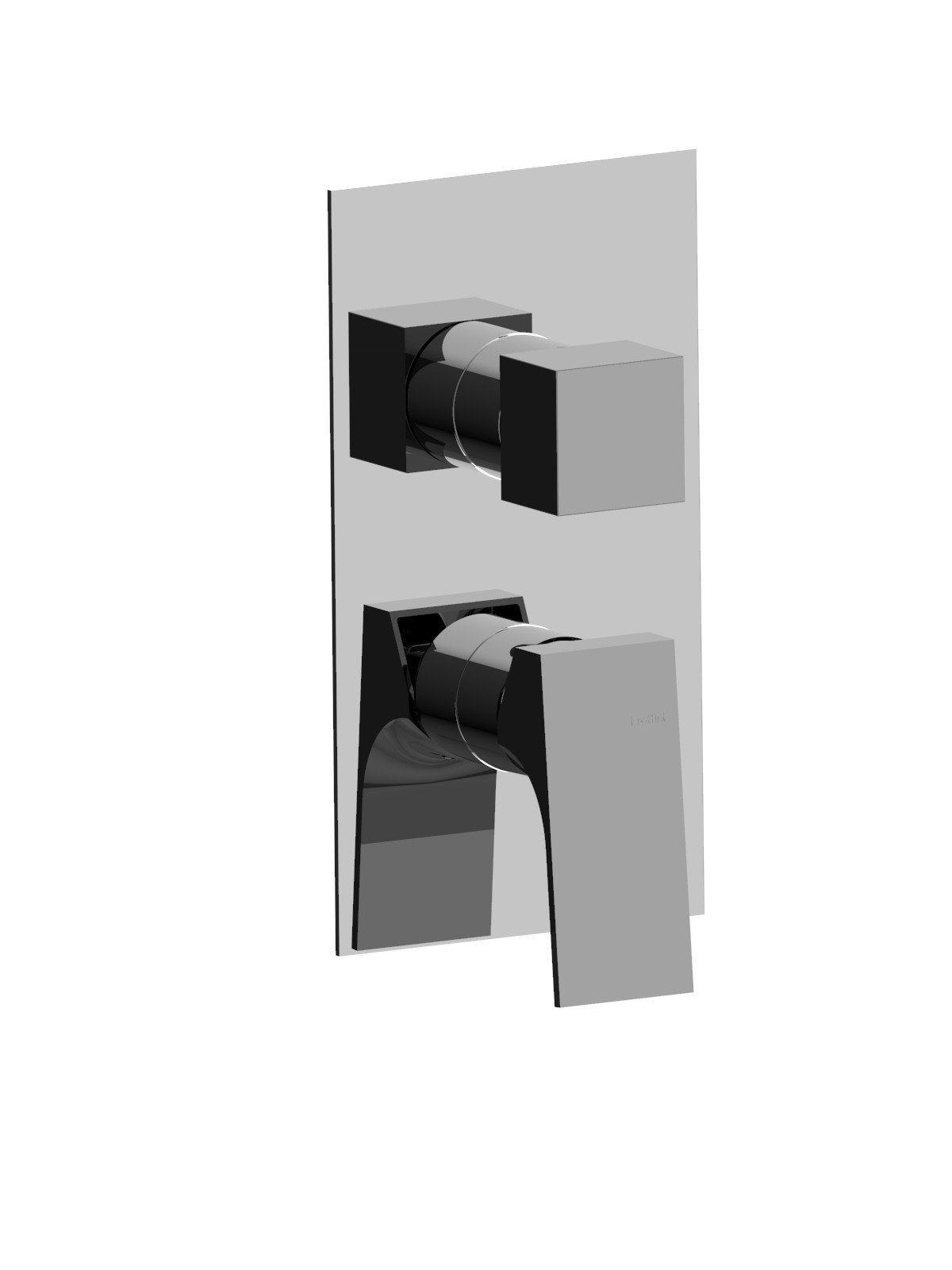 External visible components 2 way built-in mixer