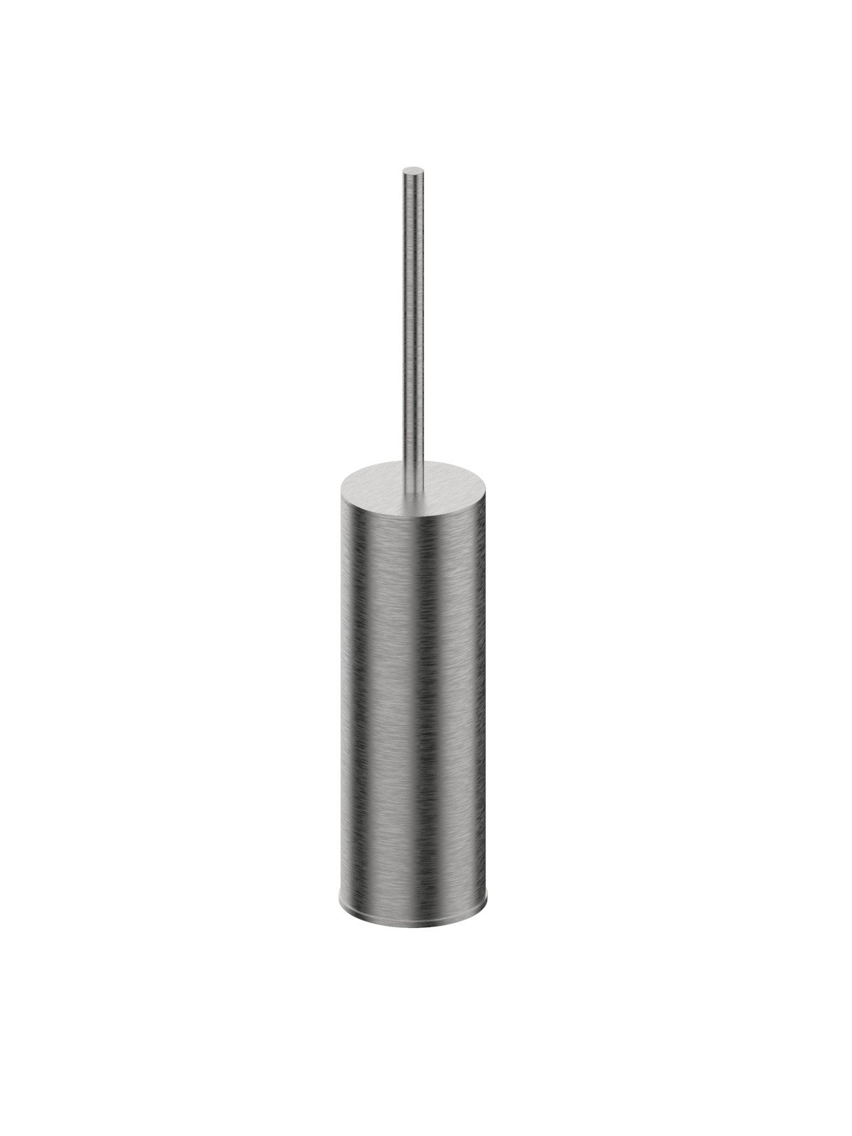 Wall-mounted toilet brush holder