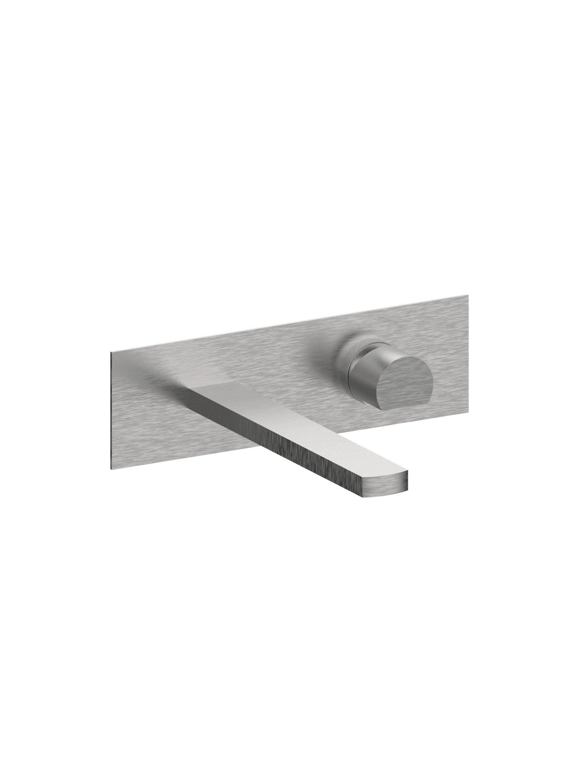 External visible components built-in washbasin mixer without pop