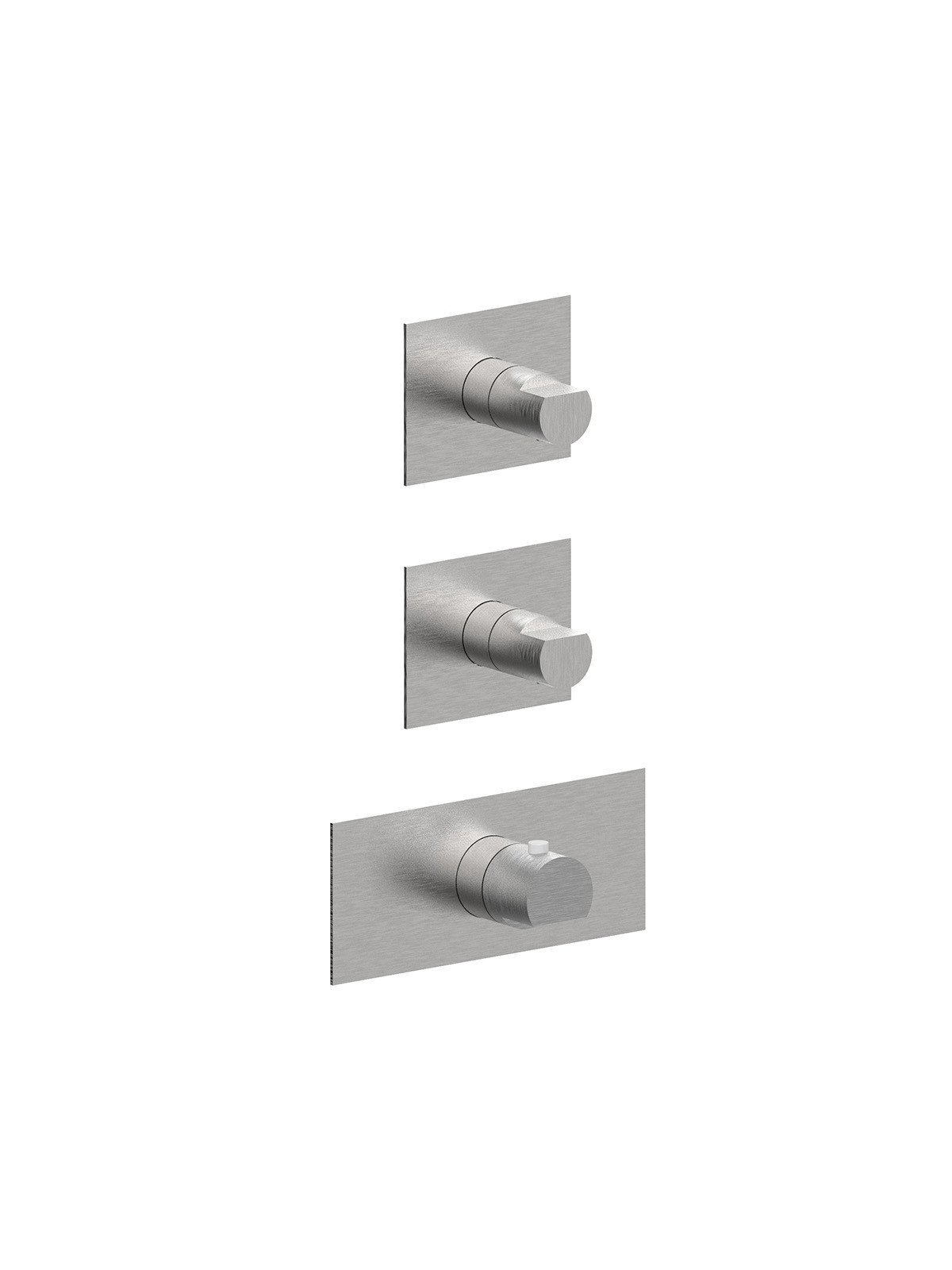 External components 2-way thermostatic built-in shower manifold