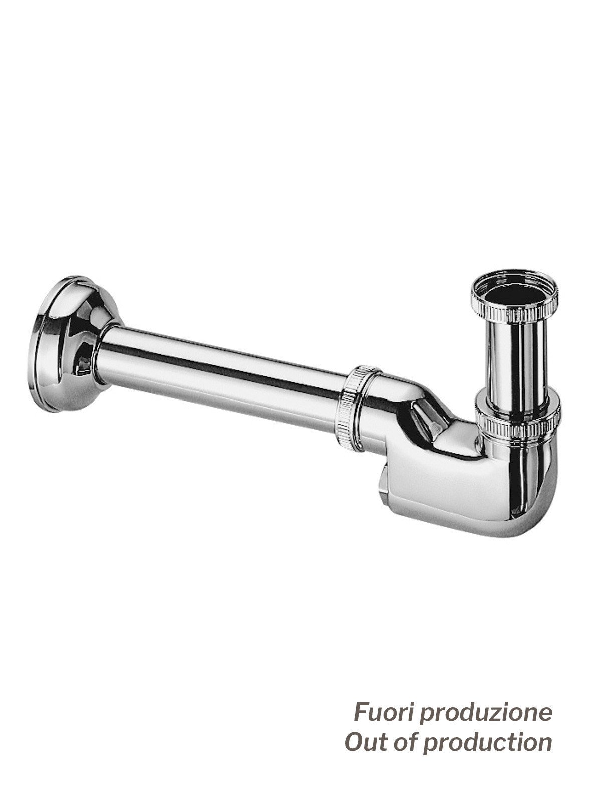 Under basin/bidet siphon without drain
