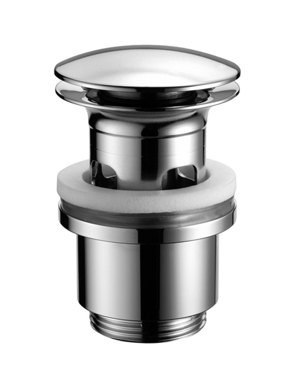 Push drain with overflow h.100 mm