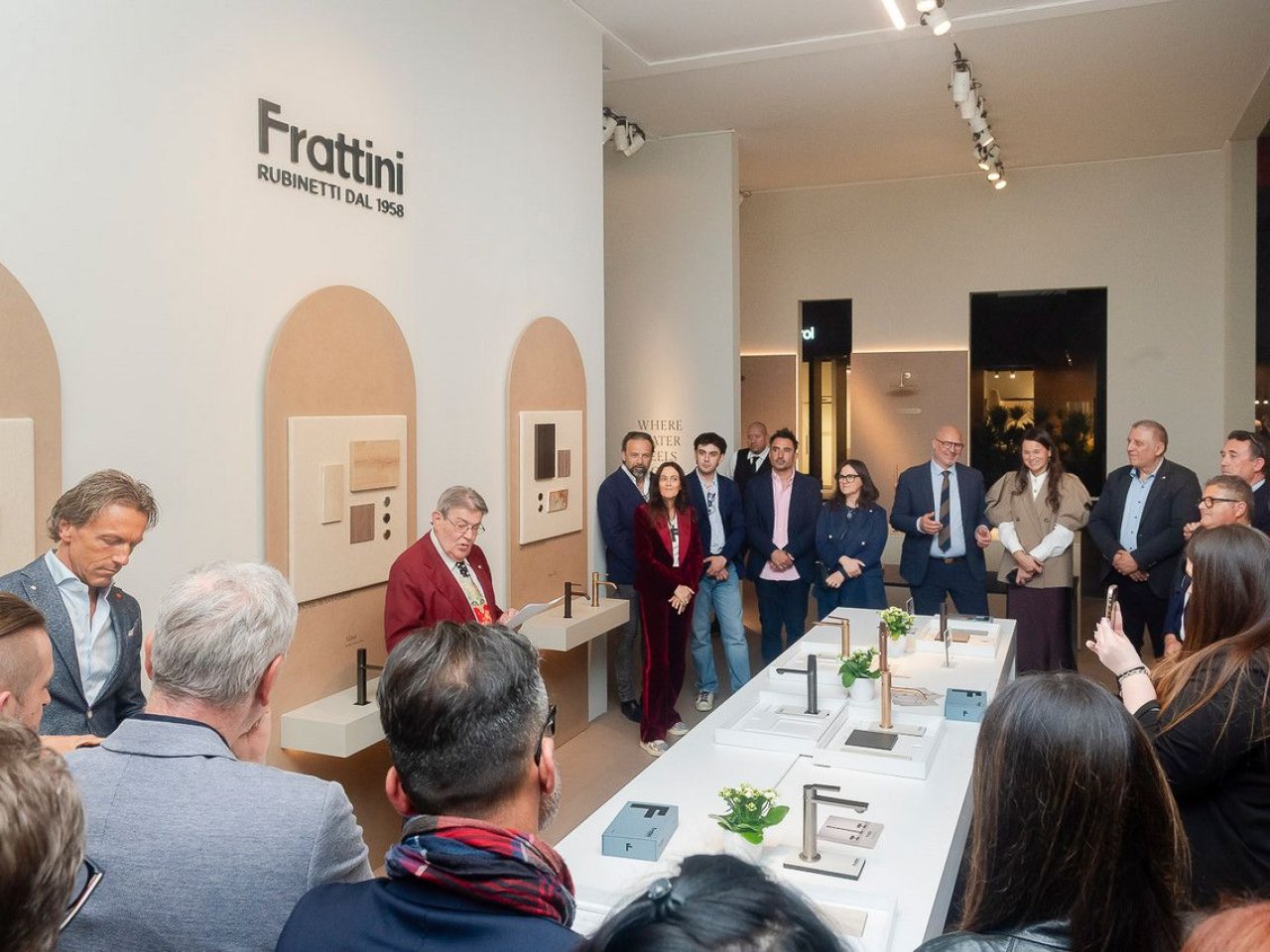 Materials and vision: Frattini at Salone del Mobile 2026